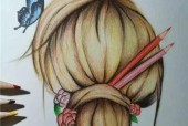 平板电脑版如何画背影图？