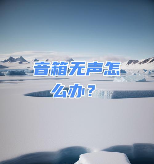 电脑小音箱为何没声音？如何快速解决？  第3张