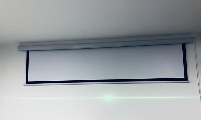 幕布投影仪黑纱条安装方法是什么？  第3张