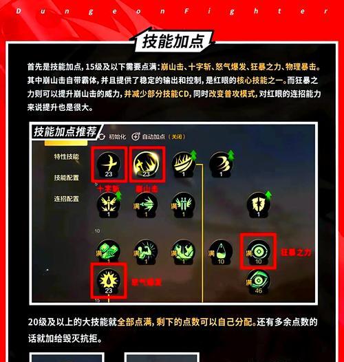 最新DNF红眼刷图加点攻略（红眼刷图加点技巧详解）  第1张