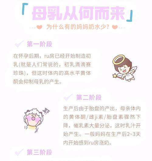 探究母乳形成过程（深入了解母乳形成的奥秘）  第2张