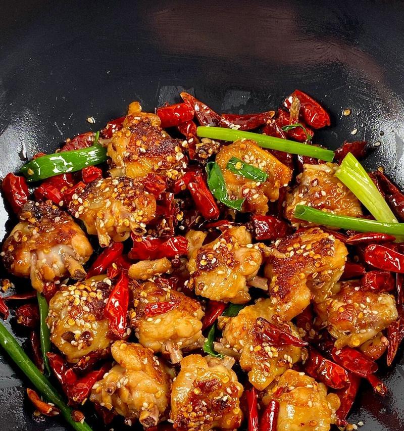 教你一招做出香辣无比的辣子鸡（美食）  第1张