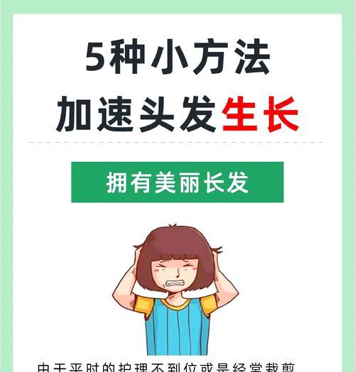 快速让头发长出的秘诀（实用的头发生长技巧和护理方法）  第3张