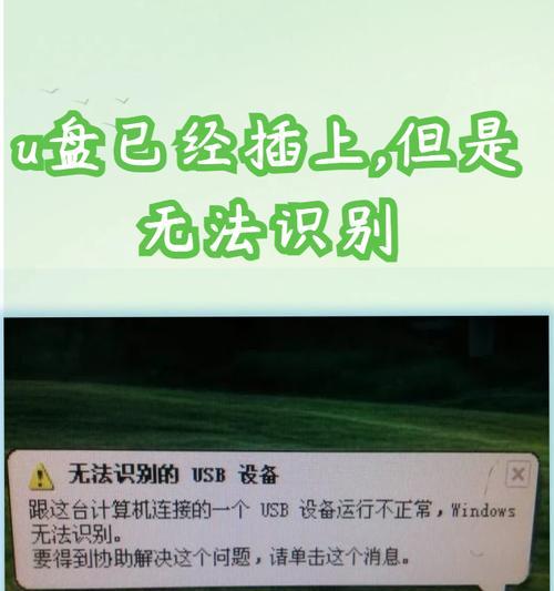 U盘坏了怎么办（教你几招解决U盘读不出的问题）  第1张