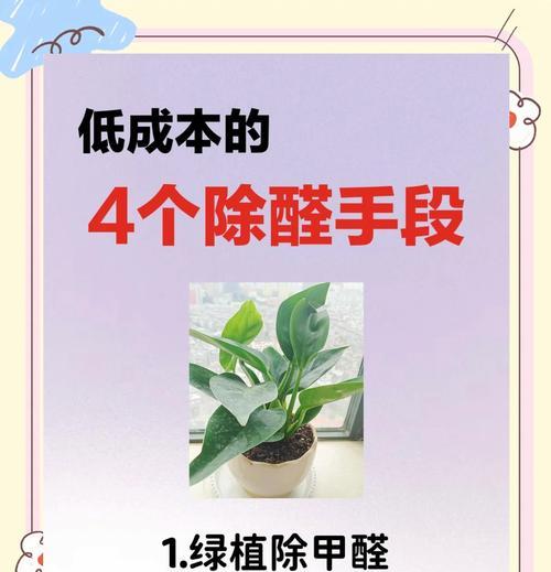 5个小妙招轻松解决甲醛超标（甲醛）  第1张
