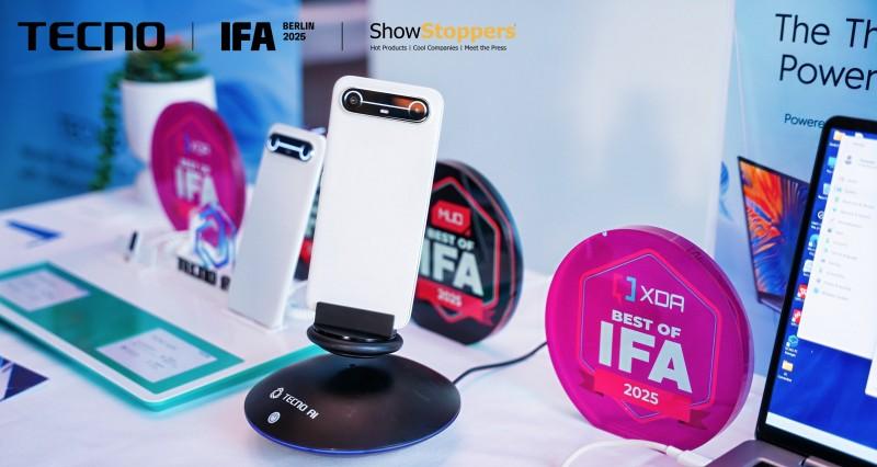 TECNO Slim IFA25 全球首发，以最薄曲面屏手机重塑行业超薄性能新标杆  第2张